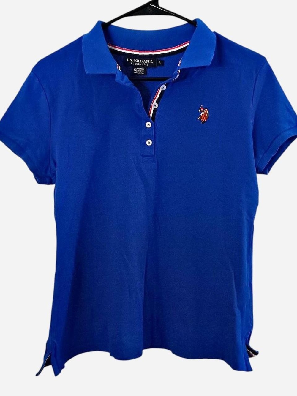 U.S. Polo Assn. Boys Bright Royal Blue Polo with Embroidered Logo